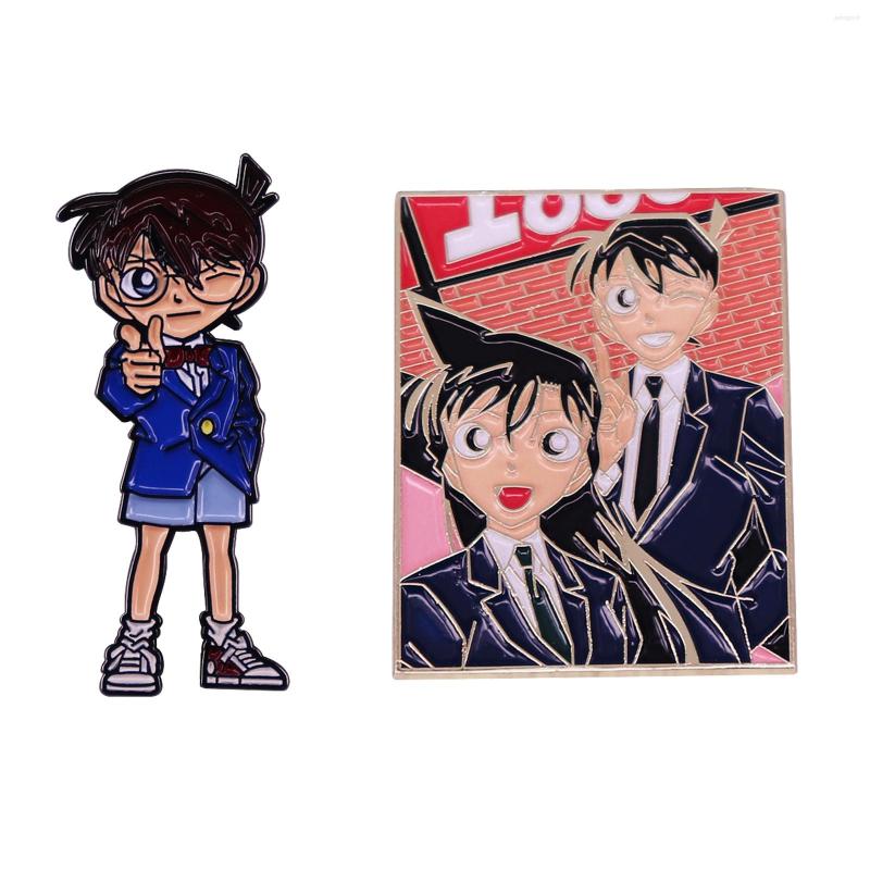 Brooches Japanese Anime Cool Enamel Brooch Cosplay Pins Clothes Backpack Lapel Badges Collection Fashion Jewelry Accessories Gifts
Brooches Japanese Anime Cool Enamel Brooch Cosplay Pins Clothes Backpack Lapel Badges Collection Fashion Jewelry Accessories Gifts