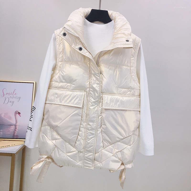 Women's Vests Women's Down Cotton Vest Short Coat Pocket Autumn Winter Jacket Women Sleeveless Casual Waistcoat Warm C7751, Black vests
Women's Vests Women's Down Cotton Vest Short Coat Pocket Autumn Winter Jacket Women Sleeveless Casual Waistcoat Warm C7751, Black vests