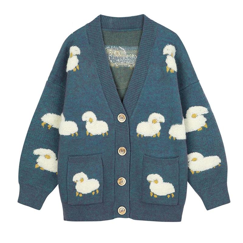 Men's Sweaters Men Japanese Knitted Cardigan Women Full Sheep Pattern V-neck Harajuku Loose Jumpers Oversized Streetwear Winter Autumn, Pink
Men's Sweaters Men Japanese Knitted Cardigan Women Full Sheep Pattern V-neck Harajuku Loose Jumpers Oversized Streetwear Winter Autumn, Pink