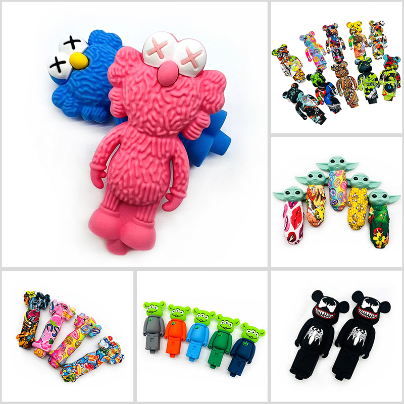 Silicone Hand Pipe Smoking Tobacco Pipes Multi Designs Silica Glass Bubblers FDA Water pipes
Silicone Hand Pipe Smoking Tobacco Pipes Multi Designs Silica Glass Bubblers FDA Water pipes
