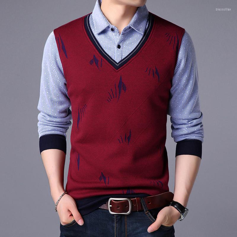 Men's Polos Ymwmhu Fake Two Clothes Polo Shirt For Men Long Sleece Slim Autumn And Sppring Male Cotton 2022 Korean Tshirt, Wine red
Men's Polos Ymwmhu Fake Two Clothes Polo Shirt For Men Long Sleece Slim Autumn And Sppring Male Cotton 2022 Korean Tshirt, Wine red