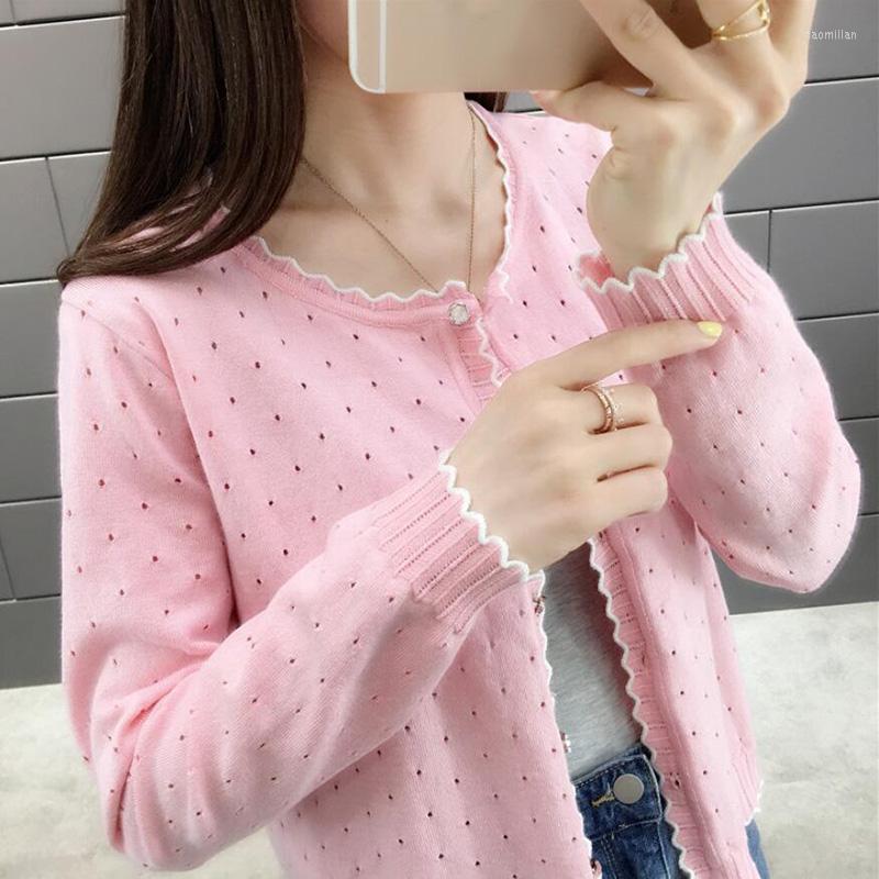 Women' Knits Autumn Sweater Women Knitted Cardigans Korean Style Ladies O-Neck Button Cardigan Loose Short Knitwear Top, White
Women' Knits Autumn Sweater Women Knitted Cardigans Korean Style Ladies O-Neck Button Cardigan Loose Short Knitwear Top, White