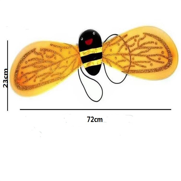 Cosplay 4 Piece Sets Halloween Christmas Bee Ladybug Costumes for Kids Girls Cute Party Fancy Dress Cosplay Wings andTutu Skirts