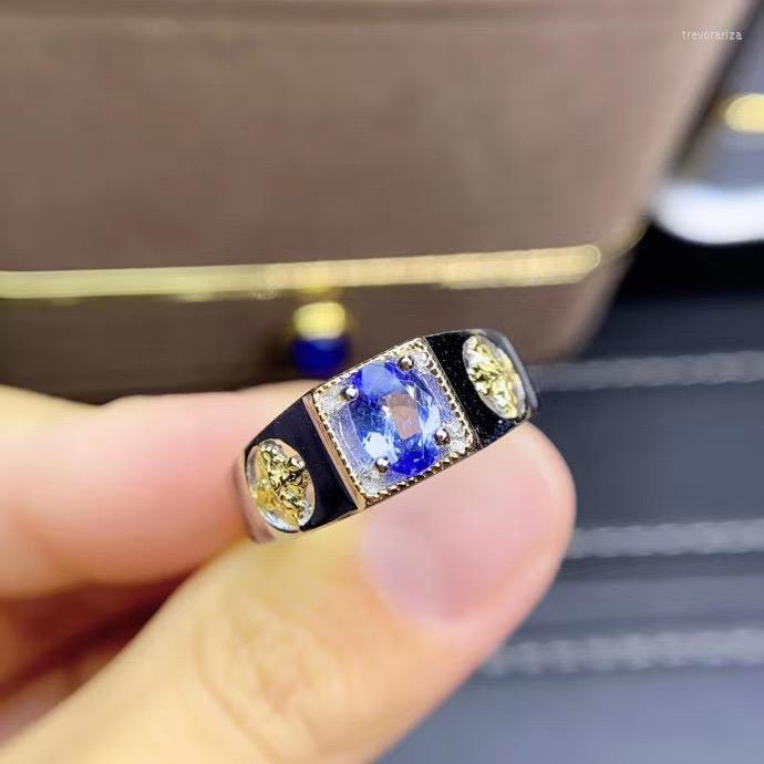 Cluster Rings Natural And Real Tanzanite Ring 925 Sterling Silver Fine Jewelry
Cluster Rings Natural And Real Tanzanite Ring 925 Sterling Silver Fine Jewelry