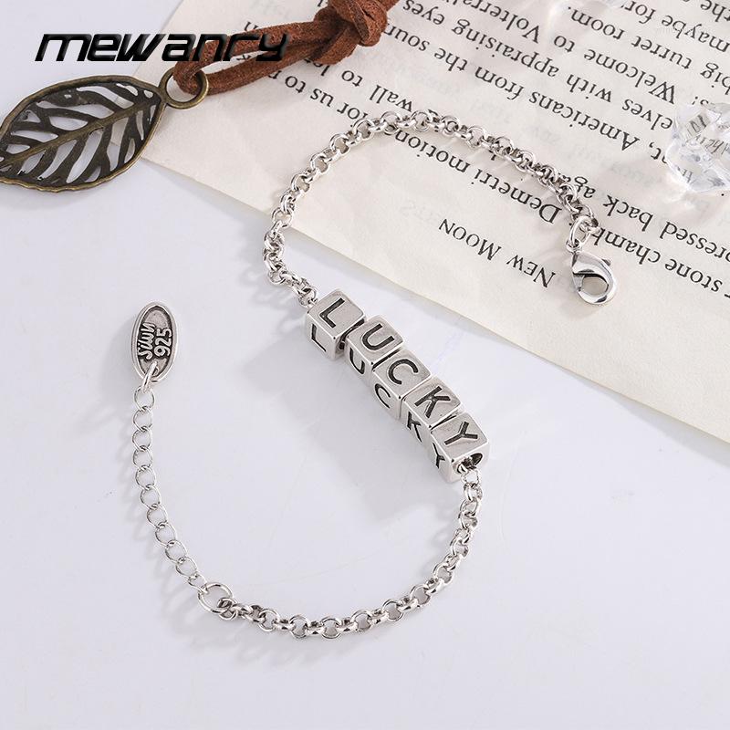 Link Bracelets S925 Square LUCKY Bracelet For Women Vintage Charming Trendy Design Simple Punk Personality Jewelry Birthday Gifts Wholesale
Link Bracelets S925 Square LUCKY Bracelet For Women Vintage Charming Trendy Design Simple Punk Personality Jewelry Birthday Gifts Wholesale