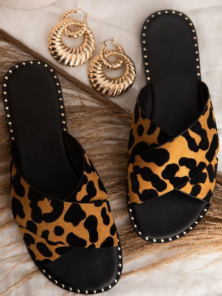 Slippers Women Flip Flops Leopard Print Summer 2022 Woman Casual Flats Cross Open Toe Female Lady Slides Sandals Shoes
Slippers Women Flip Flops Leopard Print Summer 2022 Woman Casual Flats Cross Open Toe Female Lady Slides Sandals Shoes