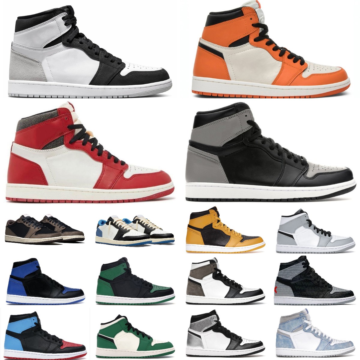 Basketball Shoes Trainers Sneakers College Blue High Dark Mocha Pine Green Light Smoke Gray Lost Found Jumpman 1S Chicago Patent Bred Hyper, 1046
Basketball Shoes Trainers Sneakers College Blue High Dark Mocha Pine Green Light Smoke Gray Lost Found Jumpman 1S Chicago Patent Bred Hyper, 1046
