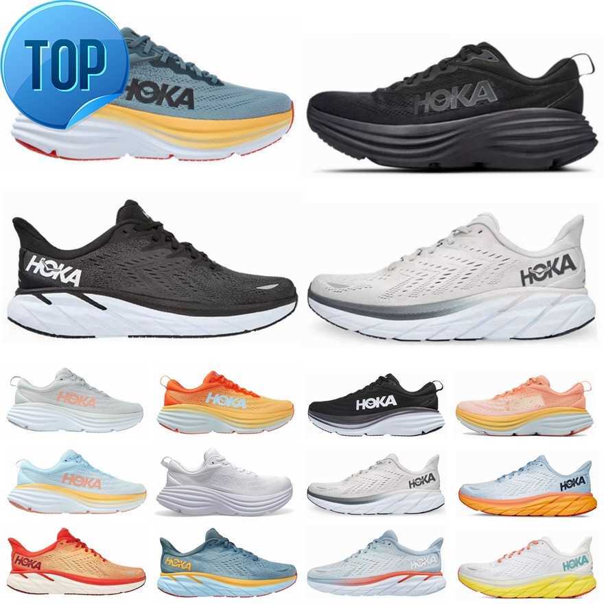 WITH BOX designer TOP Mens Hoka One Clifton 8 TOP Bondi 8 Carbon X2 Mountain Spring Triple White Song Blue Real Teal Pink Together Sneakers Sports Women
WITH BOX designer TOP Mens Hoka One Clifton 8 TOP Bondi 8 Carbon X2 Mountain Spring Triple White Song Blue Real Teal Pink Together Sneakers Sports Women