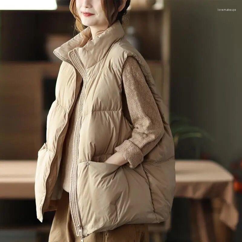 Women's Vests Women's Winter Cotton Warm Vest Coat All-match Jackets Thick Coats Loose Cardigan Casual Sleeveless Outwear Tops, Black
Women's Vests Women's Winter Cotton Warm Vest Coat All-match Jackets Thick Coats Loose Cardigan Casual Sleeveless Outwear Tops, Black