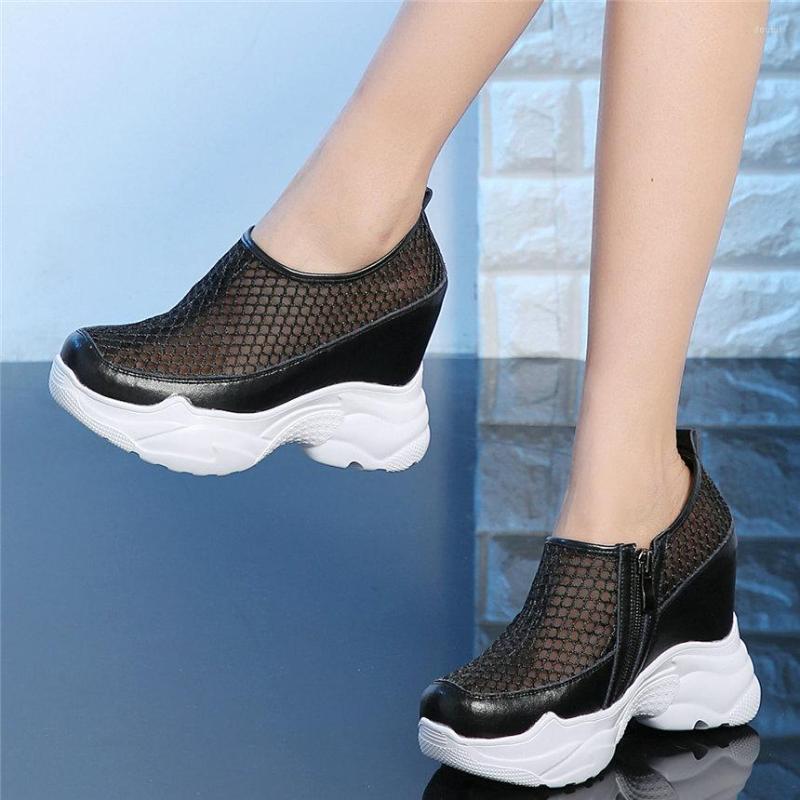 Dress Shoes 2022 Casual Women Genuine Leather Wedges High Heel Platform Pumps Female Breathable Mesh Round Toe Fashion Sneakers, Black
Dress Shoes 2022 Casual Women Genuine Leather Wedges High Heel Platform Pumps Female Breathable Mesh Round Toe Fashion Sneakers, Black