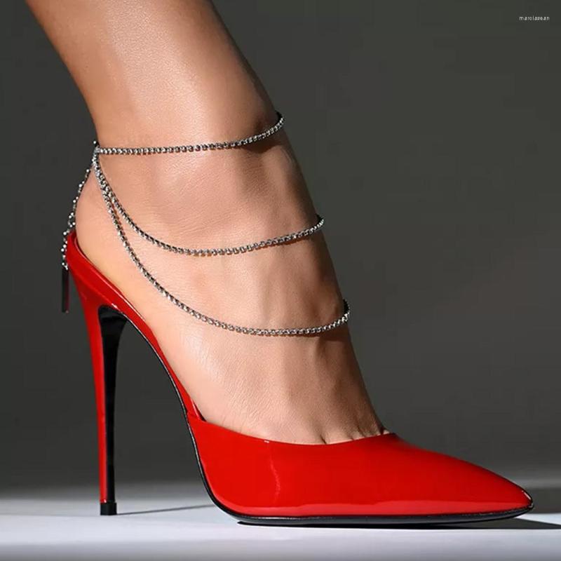 Anklets GLAMing 1 Piece Trendy Rhinestone High Heel Anklet Chain For Women Summer Crystal Ankle Foot Leg Jewelry Accessories
Anklets GLAMing 1 Piece Trendy Rhinestone High Heel Anklet Chain For Women Summer Crystal Ankle Foot Leg Jewelry Accessories