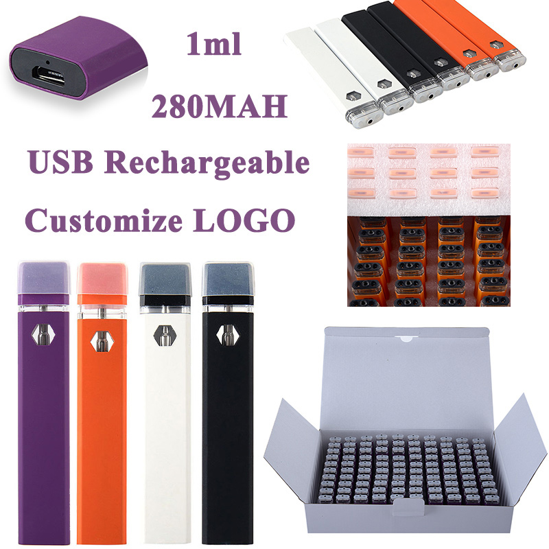 Empty 1ml Disposable Vape Pens 280MAH Battery Disposables 1000pcs Provide Customize Logo Service Thick Oil E Cigarettes Rechargeable Device Pods
Empty 1ml Disposable Vape Pens 280MAH Battery Disposables 1000pcs Provide Customize Logo Service Thick Oil E Cigarettes Rechargeable Device Pods
