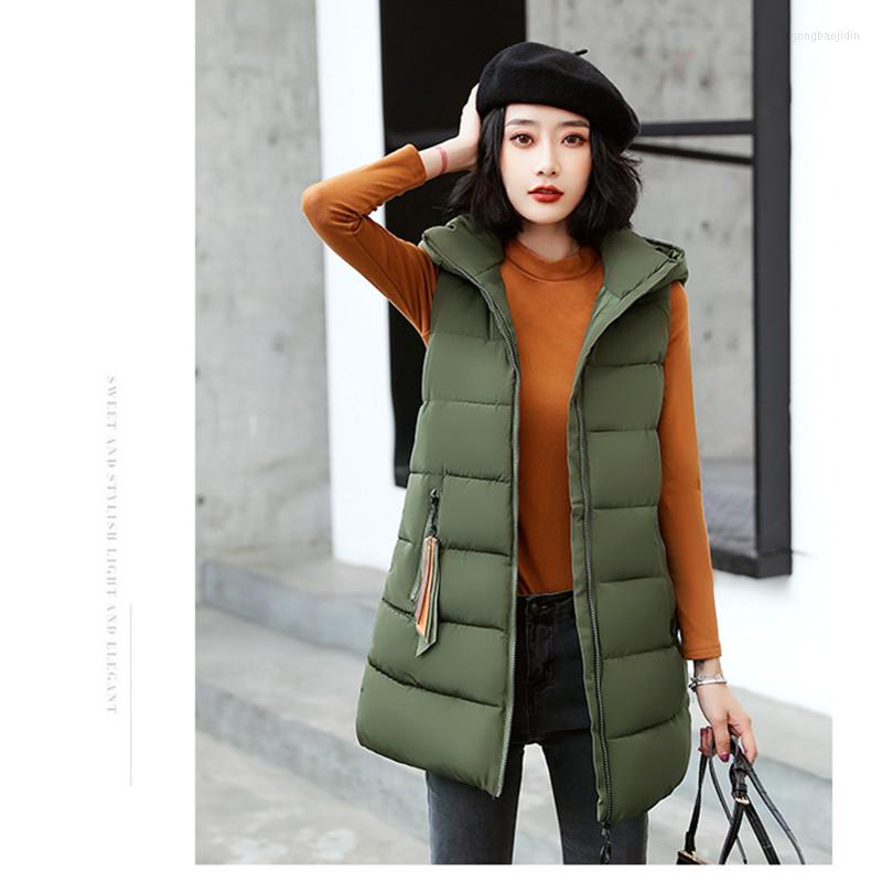 Women's Vests Winter Outerwear Hooded Women's Vest Fashion Cotton Clothing Coat Warm Park Korea Sleeveless Jacket, Brown
Women's Vests Winter Outerwear Hooded Women's Vest Fashion Cotton Clothing Coat Warm Park Korea Sleeveless Jacket, Brown