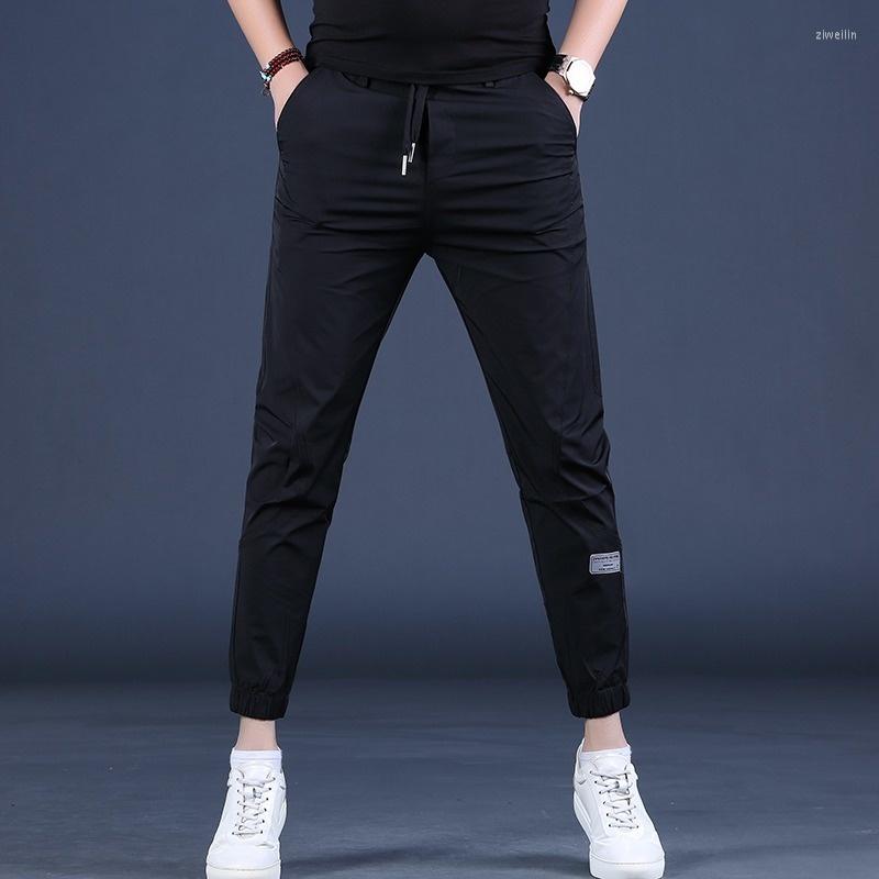 Men's Pants Men Lightweight Summer Sport Joggers Ankle-Length Streetwear Gym Casual Black Elastic Waist Trousers
Men's Pants Men Lightweight Summer Sport Joggers Ankle-Length Streetwear Gym Casual Black Elastic Waist Trousers