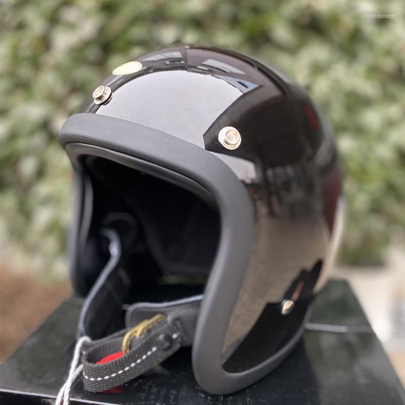 Motorcycle Helmets Helmets&COCASCOS Vintage Helmet Capacete 3/4 Open Face Chopper Cascos Para Moto, Mat black
Motorcycle Helmets Helmets&COCASCOS Vintage Helmet Capacete 3/4 Open Face Chopper Cascos Para Moto, Mat black