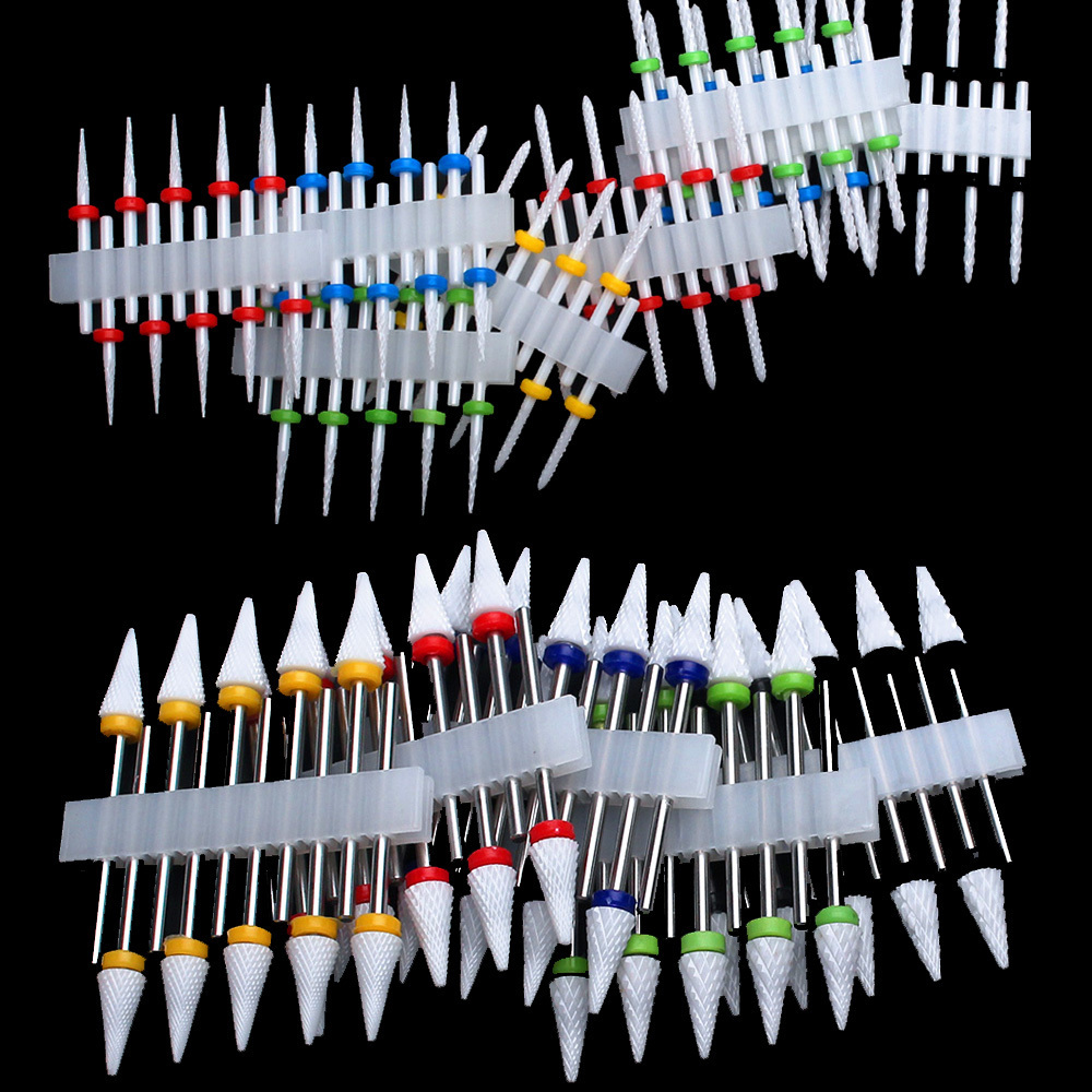 Nail Art Equipment 10pc Ceramic Nail Drill Bits Set for Manicure Milling Cutter Drills Kit Electric Cuticle Remove Files Gel Polish Burr Tools sfg 221206
Nail Art Equipment 10pc Ceramic Nail Drill Bits Set for Manicure Milling Cutter Drills Kit Electric Cuticle Remove Files Gel Polish Burr Tools sfg 221206