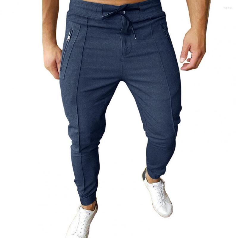 Men's Pants Pencil Elastic Waist Bottoms Streetwear Slim Fit Mid Rise Male For Daily Wear, Black
Men's Pants Pencil Elastic Waist Bottoms Streetwear Slim Fit Mid Rise Male For Daily Wear, Black