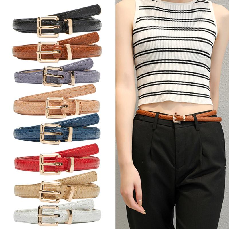 Belts Women Snake Pattern Thin Belt Korean Fashion Dress All Casual Pants Decorative Multi Color Small, White
Belts Women Snake Pattern Thin Belt Korean Fashion Dress All Casual Pants Decorative Multi Color Small, White