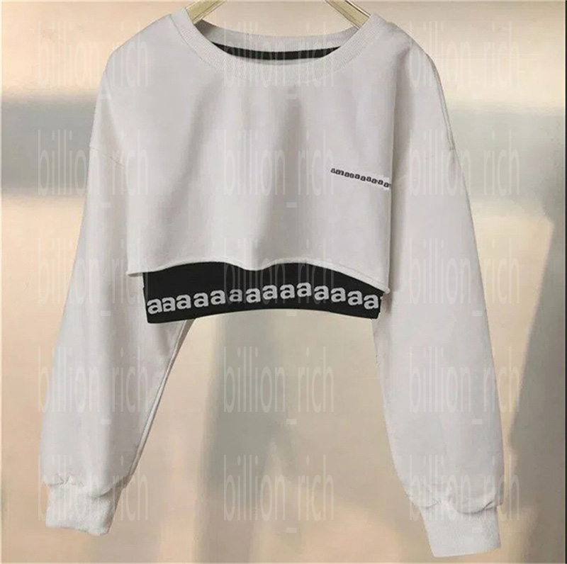 Cropped Women t Shirt 2 Piece Design Long Sleeve Sweatshirt Sports Casual Street Style Crop Tops Shirt, White
Cropped Women t Shirt 2 Piece Design Long Sleeve Sweatshirt Sports Casual Street Style Crop Tops Shirt, White
