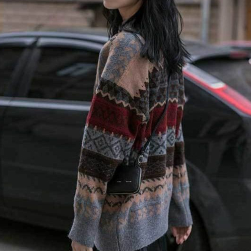 QNPQYX New Vintage Pullovers Women Loose Casual Sweaters Korean Fashion O Neck Lazy Jumpers Female Harajuku Ulzzang Chic Tops, A1
QNPQYX New Vintage Pullovers Women Loose Casual Sweaters Korean Fashion O Neck Lazy Jumpers Female Harajuku Ulzzang Chic Tops, A1