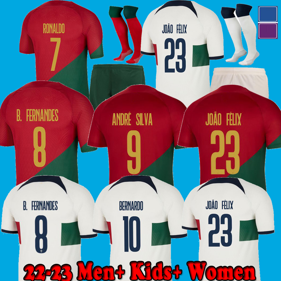 2023 soccer jersey Portuguese Bruno FERNANDES DIOGO J. DANILO Portuguesa 2022 Joao Felix 22 23 Football shirt BERNARDO Portugieser Men Women Kids Kit uniforms socks, 22 23 home
2023 soccer jersey Portuguese Bruno FERNANDES DIOGO J. DANILO Portuguesa 2022 Joao Felix 22 23 Football shirt BERNARDO Portugieser Men Women Kids Kit uniforms socks, 22 23 home