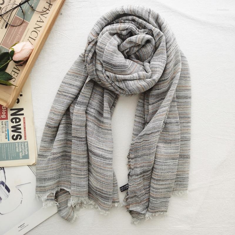 Scarves Japanese Striped Scarf Easy To Wear Dual-purpose Sunscreen Shawl Long Dress With Women
Scarves Japanese Striped Scarf Easy To Wear Dual-purpose Sunscreen Shawl Long Dress With Women