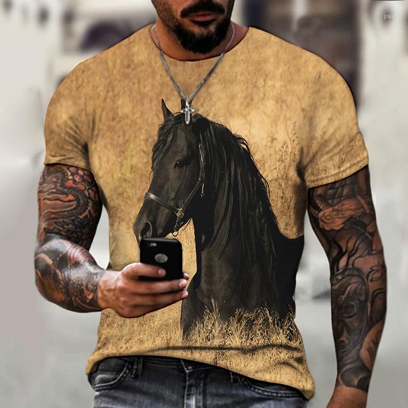 Men's T Shirts 3D Printed O-neck T-shirt Lightweight Oversized Knight Loyal Horse Summer Style Super Cool Stuff, Horse33
Men's T Shirts 3D Printed O-neck T-shirt Lightweight Oversized Knight Loyal Horse Summer Style Super Cool Stuff, Horse33