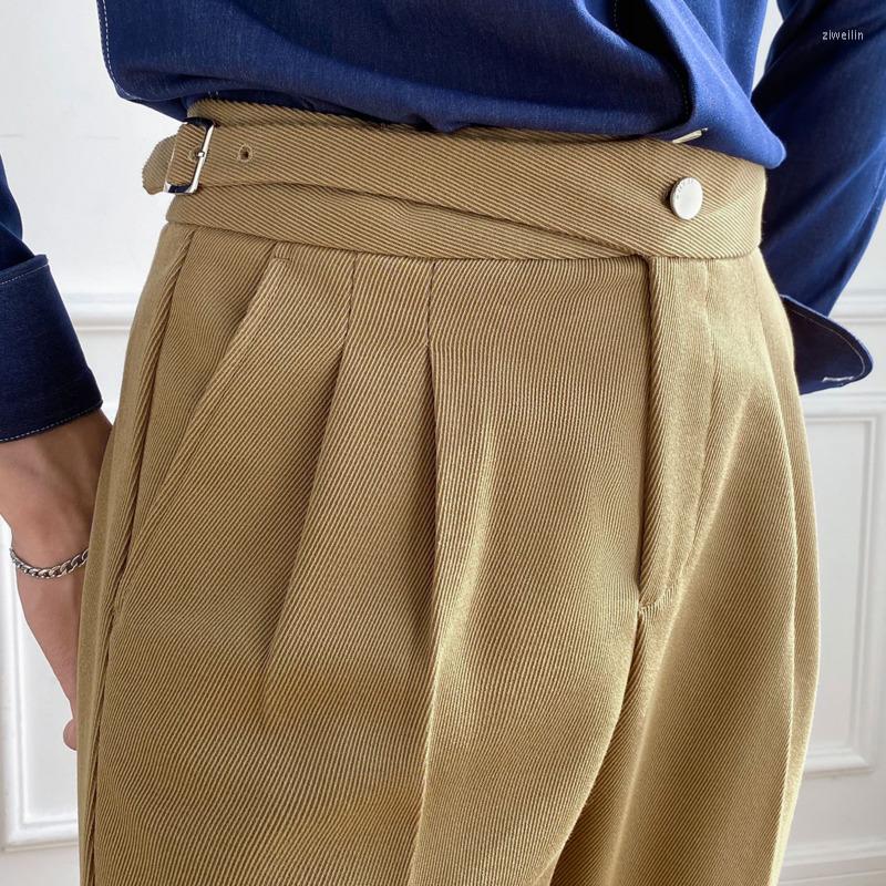 Men's Pants 2023 Spring Men's Solid Color Suit Pant Slim Fit Feet Casual British High Waist Office-trousers Men Dress Trousers, Black
Men's Pants 2023 Spring Men's Solid Color Suit Pant Slim Fit Feet Casual British High Waist Office-trousers Men Dress Trousers, Black