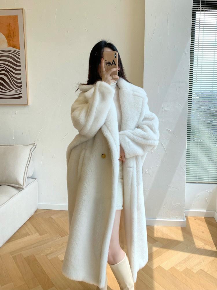 Women's Fur Coat Women White Long Wool Lamb 2022 Winter Fashion Temperament Elegant Slim High Quality Light Luxury Clothing, Pink
Women's Fur Coat Women White Long Wool Lamb 2022 Winter Fashion Temperament Elegant Slim High Quality Light Luxury Clothing, Pink