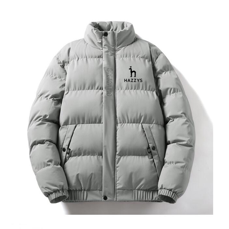 Mens Down Parkas HAZZYS High Quality Couple Jackets Zip Warm Thicken Padded Cotton Coat Winter Stand Collar Outwear 221206, Photo color 6
Mens Down Parkas HAZZYS High Quality Couple Jackets Zip Warm Thicken Padded Cotton Coat Winter Stand Collar Outwear 221206, Photo color 6