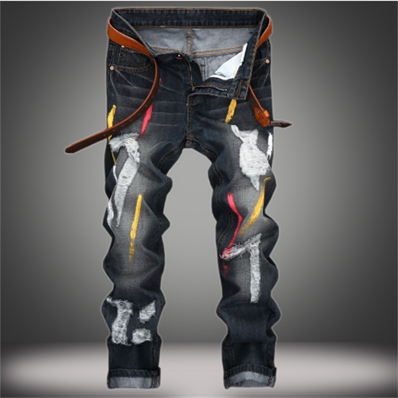 Designer Men's Jeans Large Women's Paint Hole Broken Tight Straight Tube Washed Luxury Casual Slim Hip Hop Motorcycle Pants 28-42 200 lbs available
Designer Men's Jeans Large Women's Paint Hole Broken Tight Straight Tube Washed Luxury Casual Slim Hip Hop Motorcycle Pants 28-42 200 lbs available