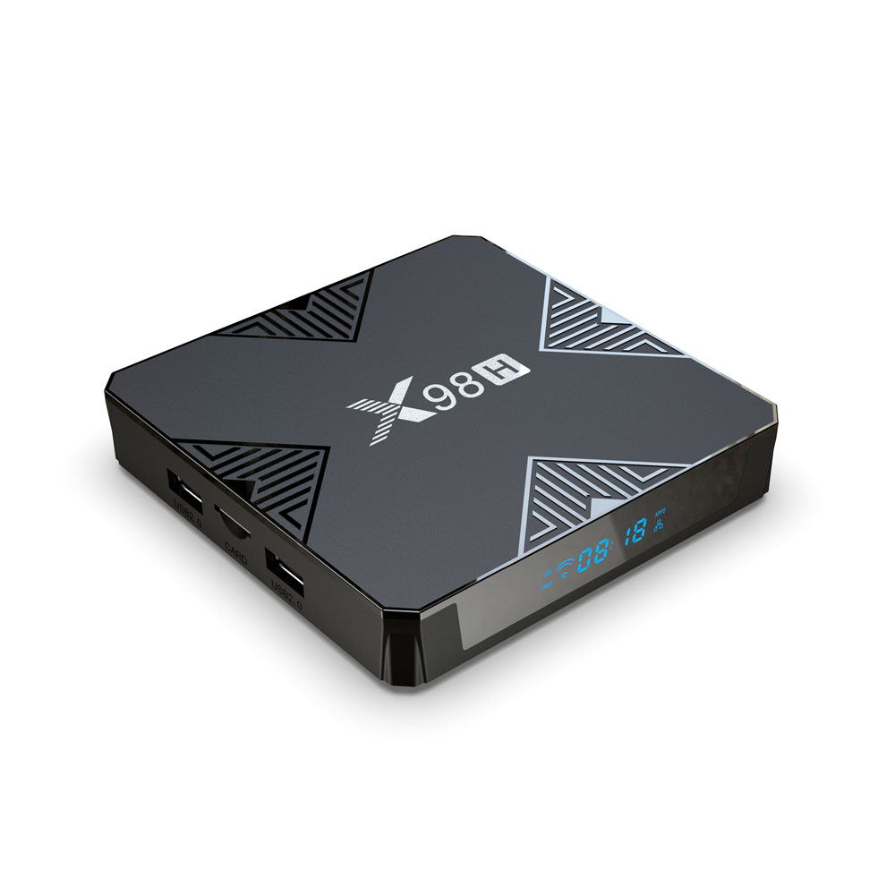 Smart TV BOX X98H Android 12 Allwinner H618 BT5.0 Wifi 6 2.4G 5G 4K Media Player Set Top Box VS T95Z PLUS