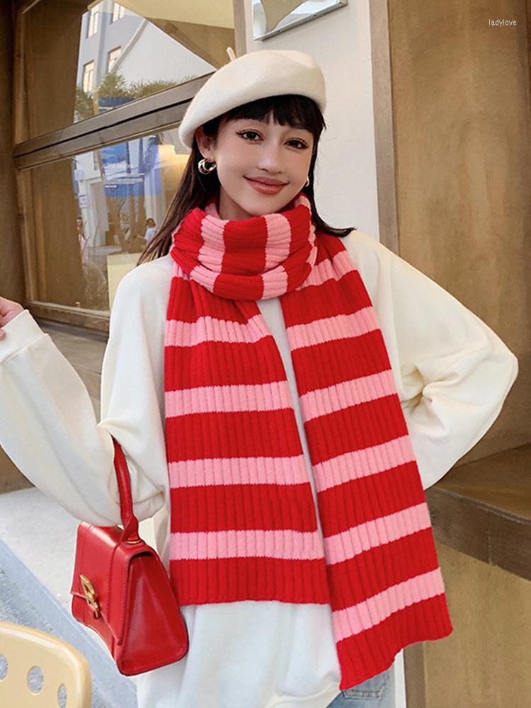 Scarves Imitation Cashmere Women Scarf Winter Red Striped Scarve Pashmina Mujer Foulard Bufanda Wrap Shawl Christmas
Scarves Imitation Cashmere Women Scarf Winter Red Striped Scarve Pashmina Mujer Foulard Bufanda Wrap Shawl Christmas
