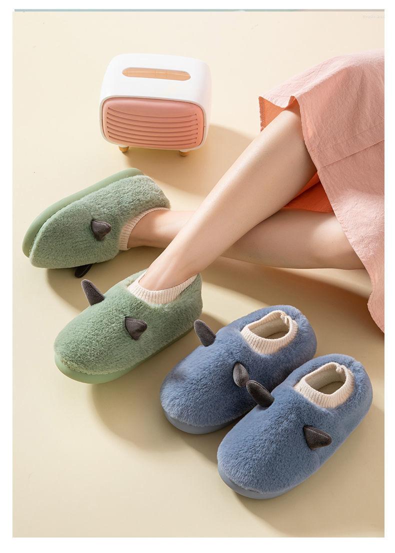 Slippers Cotton Mens Bag And Womens Winter Thick Soled Lovers Indoor Cold Proof Warm Keeping Lovely Home Plush Woolly Mo 
Slippers Cotton Mens Bag And Womens Winter Thick Soled Lovers Indoor Cold Proof Warm Keeping Lovely Home Plush Woolly Mo