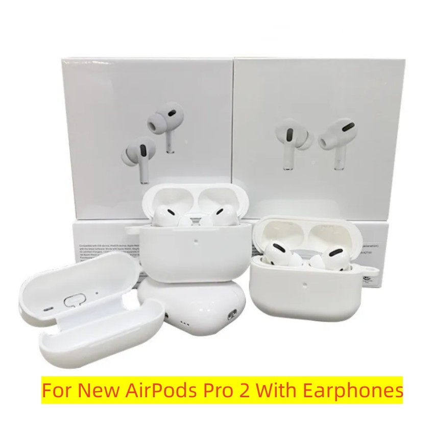 For Apple Airpods pro 2 Earphones Headphone Accessories Smart Touch Volume Airpods 2 air pods With Bluetooth Earphone Christmas present
For Apple Airpods pro 2 Earphones Headphone Accessories Smart Touch Volume Airpods 2 air pods With Bluetooth Earphone Christmas present