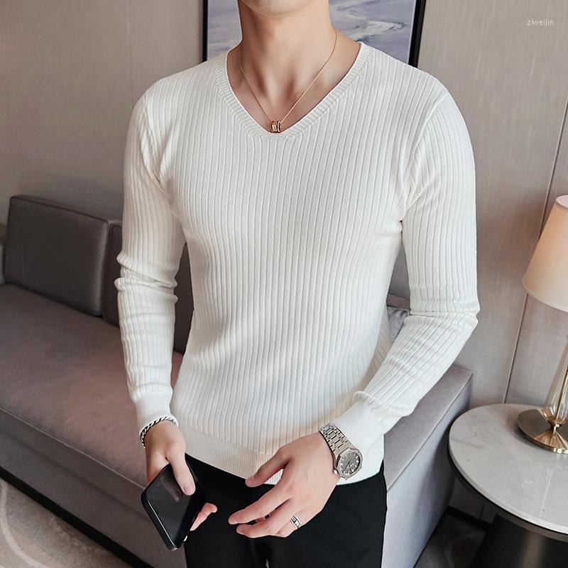 Men's Sweaters High Elasticity V-Neck Men Pullover Korean Style Slim Fit Mens Striped Jersey Tops Winter Solid Knitwear Plus Size, White
Men's Sweaters High Elasticity V-Neck Men Pullover Korean Style Slim Fit Mens Striped Jersey Tops Winter Solid Knitwear Plus Size, White