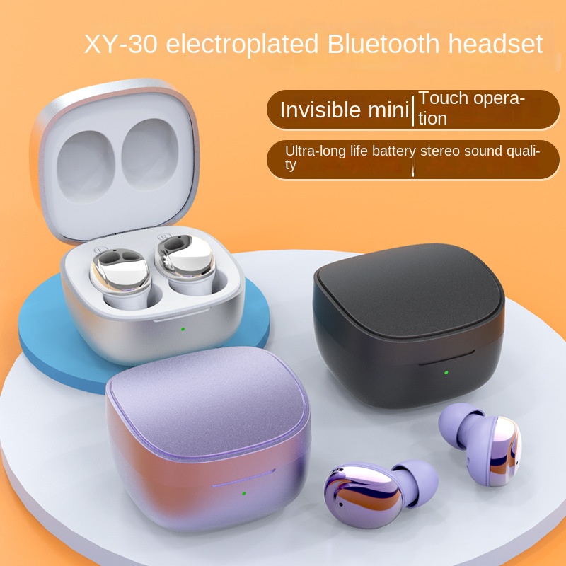 YEZHOU TWS Bluetooth Headset Wireless Earphone Sports in-Ear Touch Control True Plating Stereo TWS Xy30 Bluetooth Headset With Mic Charging Case
YEZHOU TWS Bluetooth Headset Wireless Earphone Sports in-Ear Touch Control True Plating Stereo TWS Xy30 Bluetooth Headset With Mic Charging Case