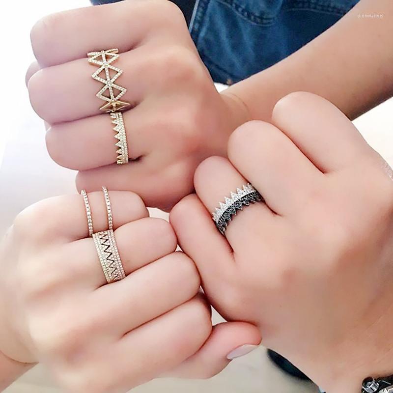 Wedding Rings Black White Micro Pave Cz Eternity Band Ring Stackings Wave Top Quality Fashion Trendy Women Ladies Full Finger Jewelry
Wedding Rings Black White Micro Pave Cz Eternity Band Ring Stackings Wave Top Quality Fashion Trendy Women Ladies Full Finger Jewelry
