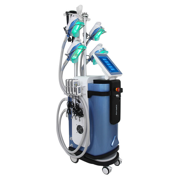 5 in 1 Double chin cryo beauty machine factory price freezing fat multifunctional cavitation rf beauty spa