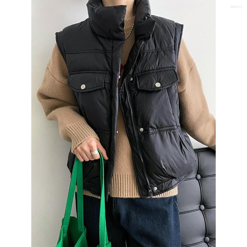 Women's Vests Women's White Duck Down Vest 2022 Autumn Winter Coat Slim Stand Collar Jacket, Black
Women's Vests Women's White Duck Down Vest 2022 Autumn Winter Coat Slim Stand Collar Jacket, Black