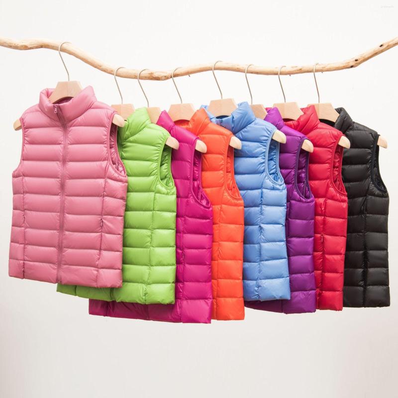 Women' Vests Women Ultra Light Down Vest White Duck Warm Sleeveless Coat Parka Large Size Autumn Ladies Waistcoat Causal
Women' Vests Women Ultra Light Down Vest White Duck Warm Sleeveless Coat Parka Large Size Autumn Ladies Waistcoat Causal