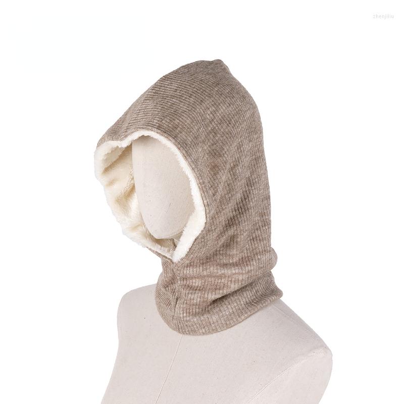Scarves Unisex Monochrome Plus Velvet Hooded Scarf Casual Beanie Ski Snow Cap To Keep Warm In Winter Cold Protection
Scarves Unisex Monochrome Plus Velvet Hooded Scarf Casual Beanie Ski Snow Cap To Keep Warm In Winter Cold Protection