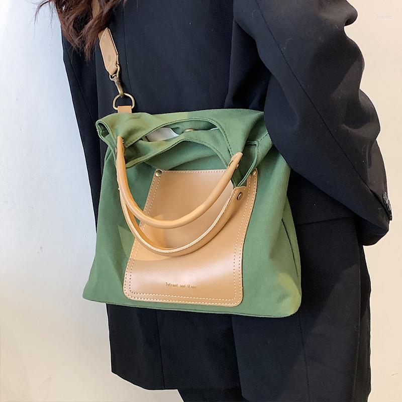 Evening Bags Summer Canvas Bag Women's 2022 Fashion Large Capacity Contrast Single Shoulder Versatile Messenger Tote, Black
Evening Bags Summer Canvas Bag Women's 2022 Fashion Large Capacity Contrast Single Shoulder Versatile Messenger Tote, Black