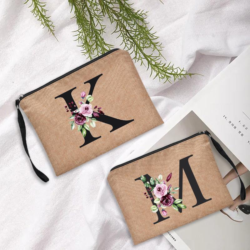 Cosmetic Bags Flower Initial Letter Bag Women Neceser Makeup Linen Zipper Pouch Travel Toiletry Organizer Bridesmaid Clutch, C 003 (linen)
Cosmetic Bags Flower Initial Letter Bag Women Neceser Makeup Linen Zipper Pouch Travel Toiletry Organizer Bridesmaid Clutch, C 003 (linen)