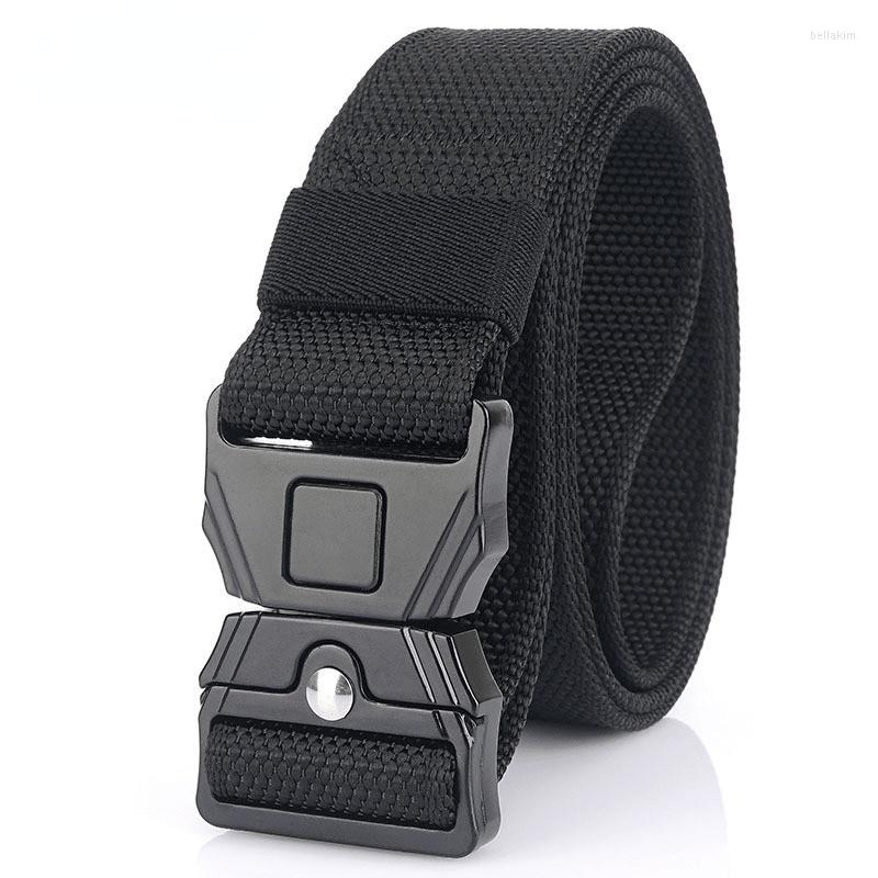 Belts Outdoor Tactical Nylon Men Belt Metal Pluggable Buckle Quick Release Comfortable Wear-resistant Mens Jeans Adjustable, Black
Belts Outdoor Tactical Nylon Men Belt Metal Pluggable Buckle Quick Release Comfortable Wear-resistant Mens Jeans Adjustable, Black