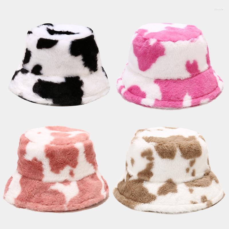 Berets Winter Cow Bucket Hats For Women And Men Bob Outdoor Warm Faux Fur Fisherman Hat Panama Fishing Cap, Black
Berets Winter Cow Bucket Hats For Women And Men Bob Outdoor Warm Faux Fur Fisherman Hat Panama Fishing Cap, Black