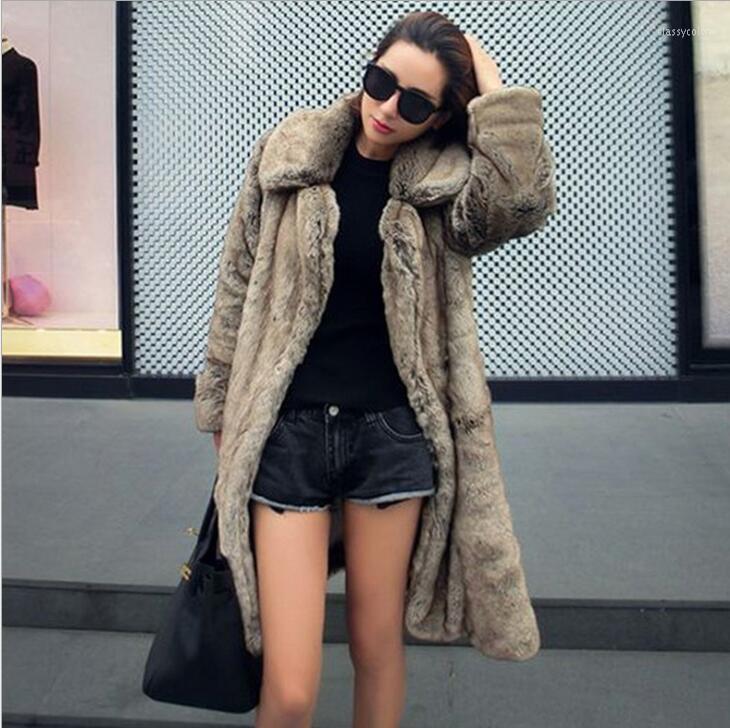 Women' Fur Autumn Leather Jacket Womens Warm Faux Mink Long Coat Women Loose Jackets Winter Thicken Fashion, Gray
Women' Fur Autumn Leather Jacket Womens Warm Faux Mink Long Coat Women Loose Jackets Winter Thicken Fashion, Gray
