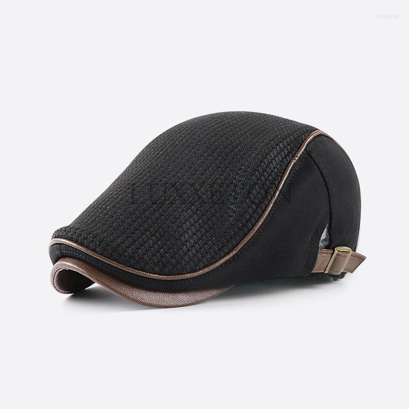 Berets Winter Knitted Beret Flat Caps For Men Vintage Baret Boinas Para Hombre Bere British Visor Hat 56-60cm, Black
Berets Winter Knitted Beret Flat Caps For Men Vintage Baret Boinas Para Hombre Bere British Visor Hat 56-60cm, Black