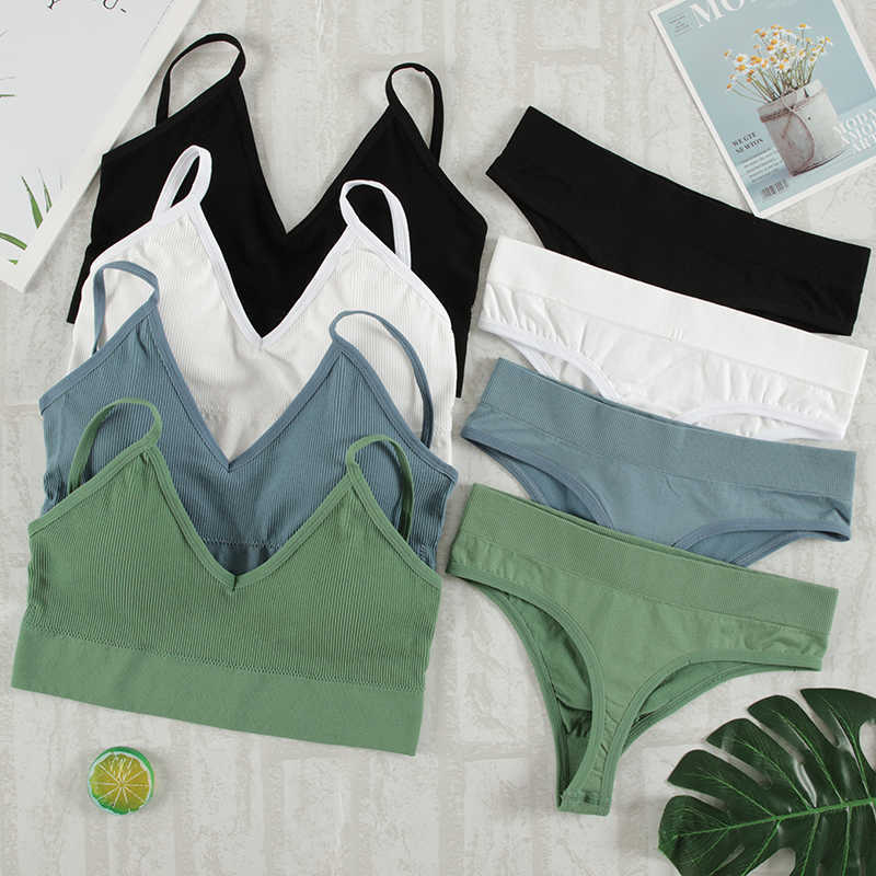 Women's Bras Sets Chrleisure - Two-piece Bra Underwear Sexy Seamless Sleeveless Soft Jacket Novel in 2022, Blue
Women's Bras Sets Chrleisure - Two-piece Bra Underwear Sexy Seamless Sleeveless Soft Jacket Novel in 2022, Blue