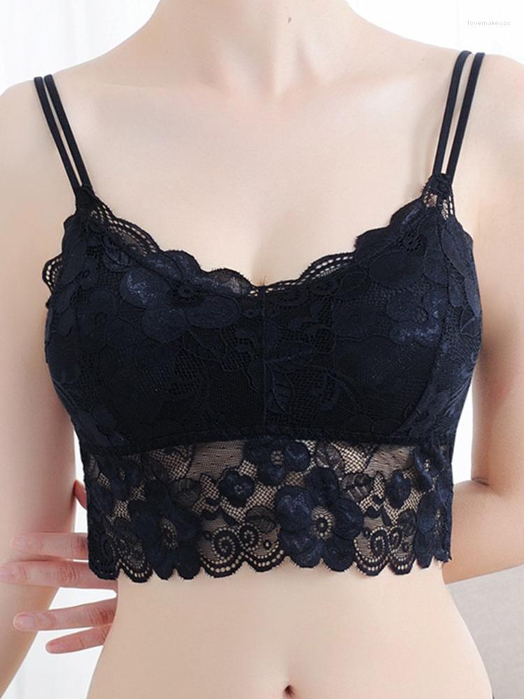 Camisoles & Tanks Lace Strap Wrapped Chest Shirt Top Underwear Ladies Camisole Black White Women Summer Crop
Camisoles & Tanks Lace Strap Wrapped Chest Shirt Top Underwear Ladies Camisole Black White Women Summer Crop